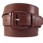 cinturon ancho marron