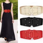 cinturón ancho mujer para vestido