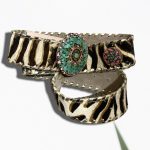 cinturon animal print