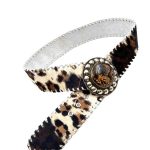 cinturon animal print