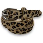 cinturon animal print