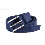 cinturon azul hombre