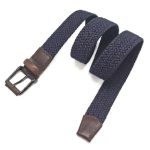 cinturon azul hombre
