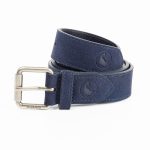 cinturon azul hombre