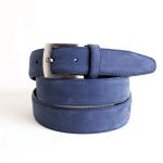 cinturon azul mujer