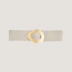 cinturon beige