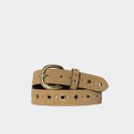cinturon beige