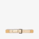 cinturon beige