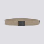 cinturon beige hombre