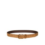 cinturon beige hombre