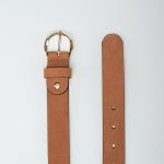 cinturon camel mujer