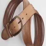 cinturon camel mujer