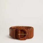 cinturon camel mujer