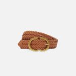 cinturon camel mujer