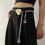 cinturon de cadena mujer
