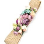 cinturon de flores