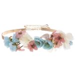 cinturón de flores para vestido