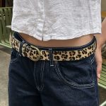 cinturon leopardo
