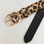 cinturon leopardo