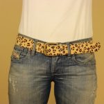cinturon leopardo