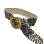 cinturon leopardo