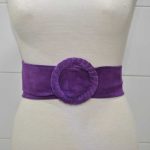 cinturon morado