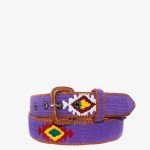 cinturon morado