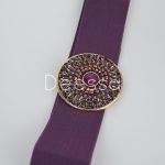 cinturon morado