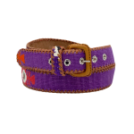 cinturon morado