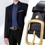 cinturon para traje hombre