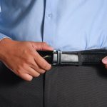 cinturón sin hebilla hombre