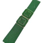 cinturón verde mujer