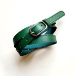 cinturón verde mujer