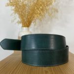 cinturón verde mujer