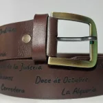 cinturones personalizados