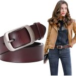 cinturones piel mujer para vaqueros