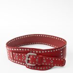 cinturones rojos